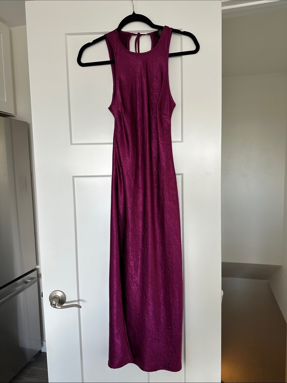 House of Harlow 1960 Sleeveless Fuchsia Maxi Dress